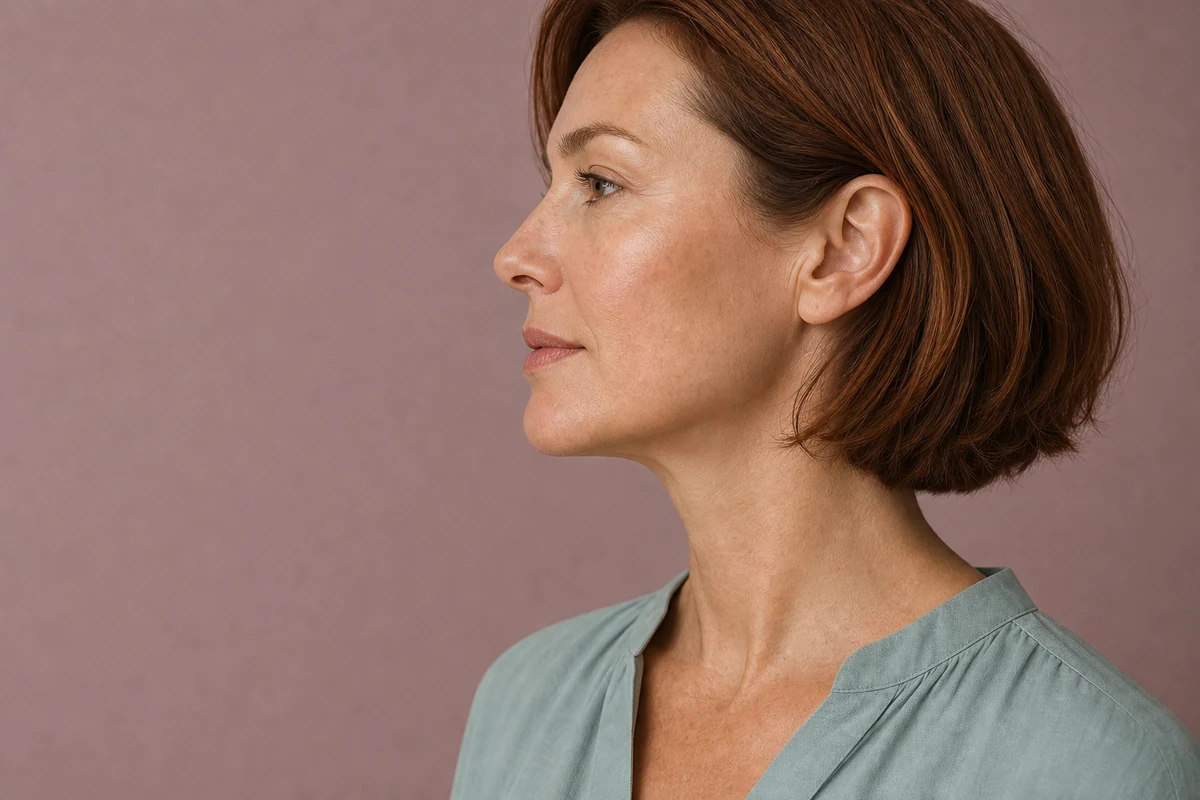 Profil och k?klinje f?r Radiesse-resultat