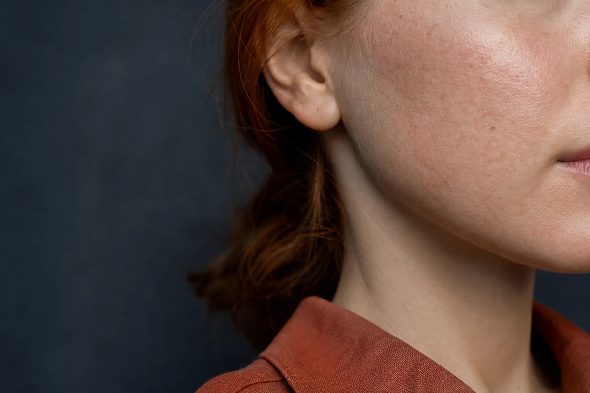 Kindhud och lyster f?r skinbooster anti-aging